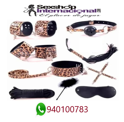 KIT ERÓTICO ANIMAL PRINT SEXSHOP LOS OLIVOS 01-5335930